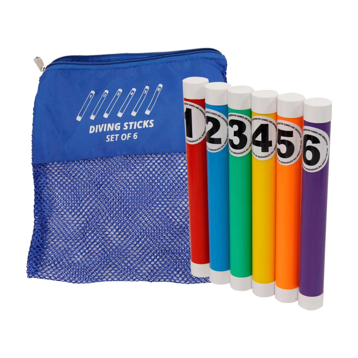 Gisco Pool Diving Stick Diving Toy. Pack Of 6